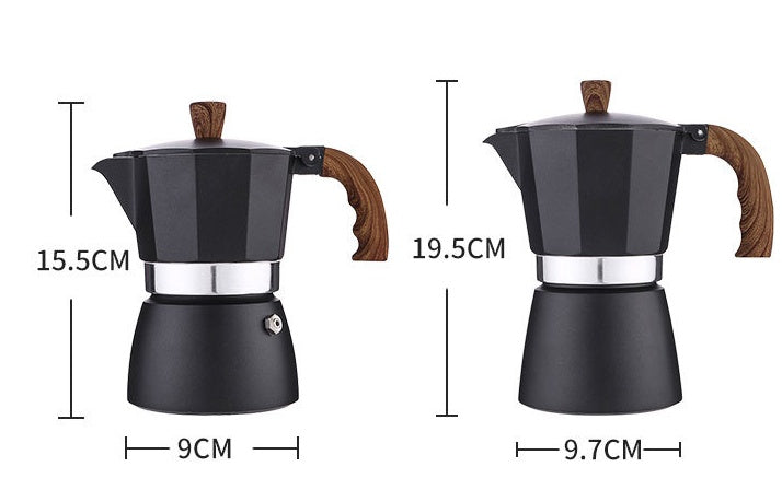 Italian Moka Coffee Pot | Classic Stovetop Espresso Maker