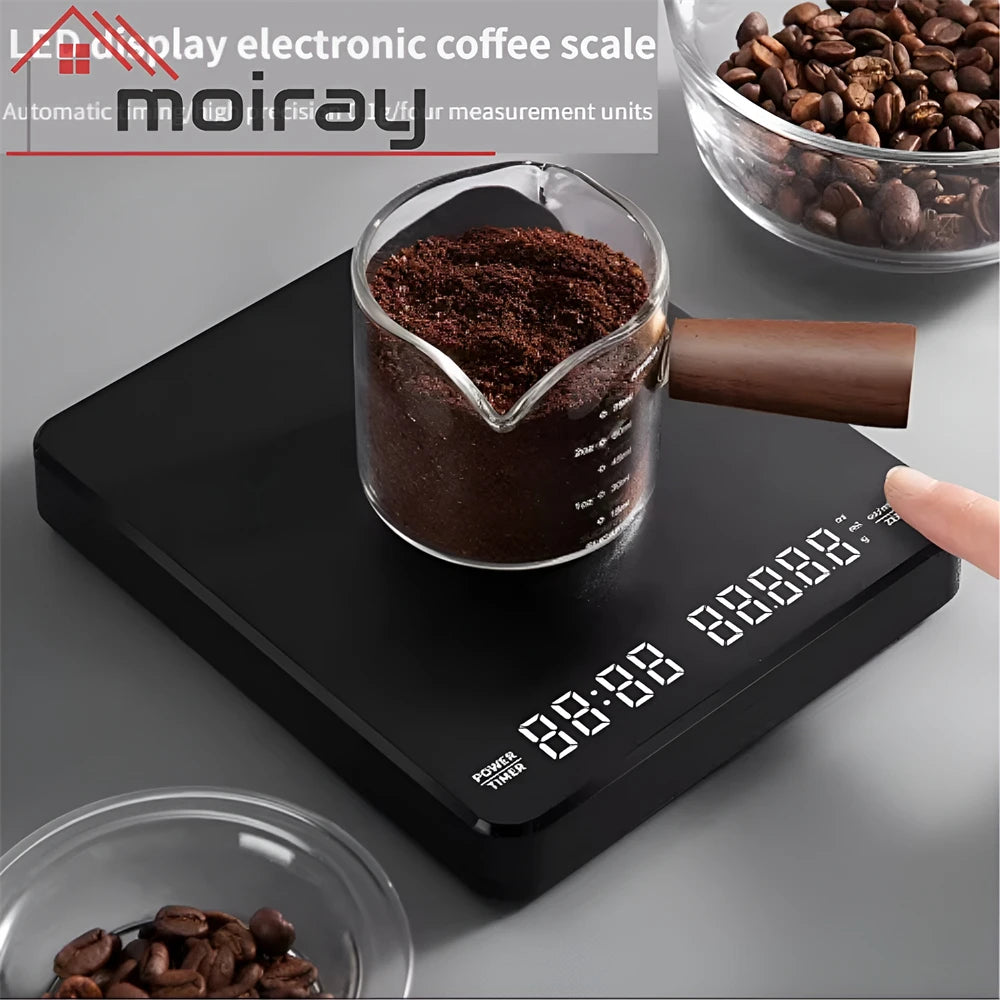 Digital Coffee Scale with Timer | Espresso & Pour Over Precision