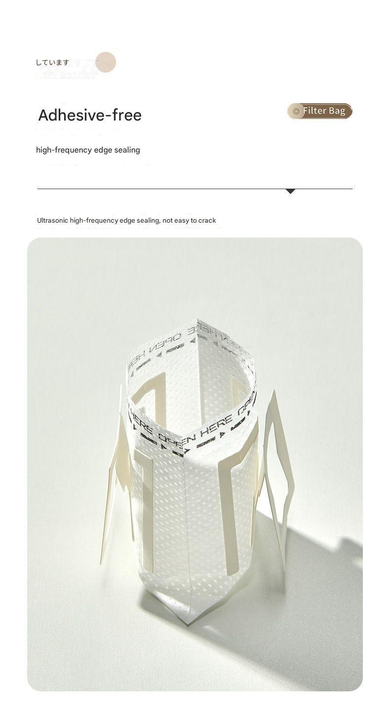 Disposable Pour Over Coffee Filter Bags – Single Serve Travel Drip Filters