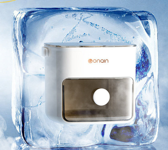 Portable Ice Cube Tray & Storage Box | Coffee & Cocktail Ice Maker