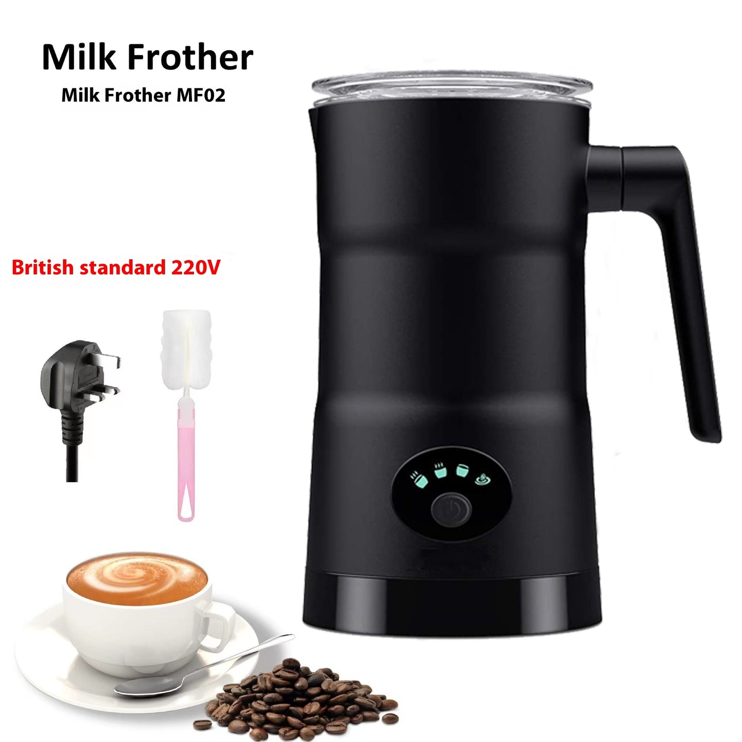 Automatic Milk Frother | Café-Style Lattes & Cappuccinos at Home