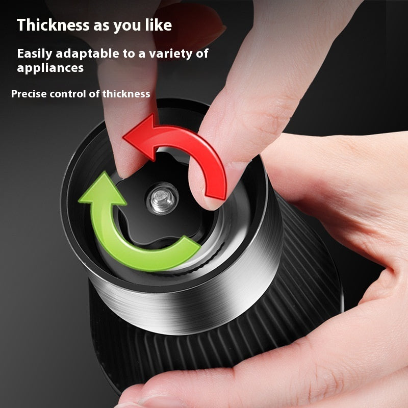 Grind Fresh, Anywhere – Stainless Steel Coffee Grinder