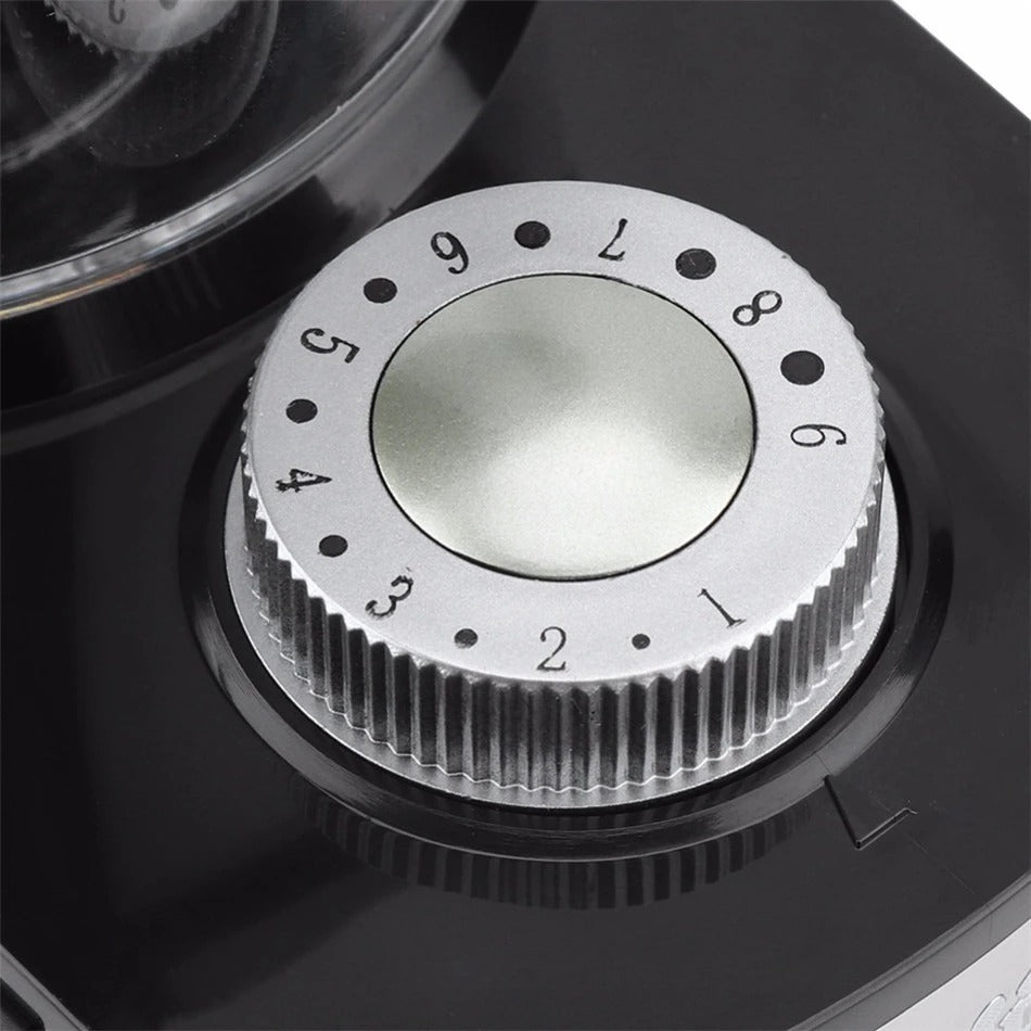Electric Disc Coffee Grinder | 0.35L Capacity, Consistent Grinding