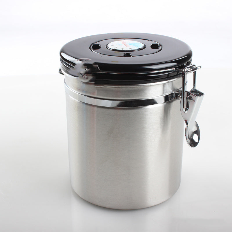 Stainless Steel Coffee Bean Storage Tank