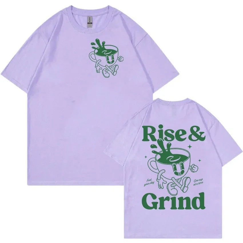 Rise & Grind Cartoon Shirt