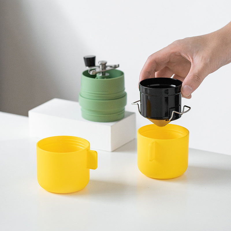 Manual Coffee Grinder | Portable Plastic Hand Grinder, Simple Style