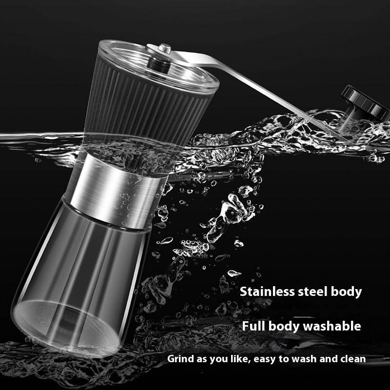 Grind Fresh, Anywhere – Stainless Steel Coffee Grinder