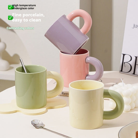 “Girls Are Very Beautiful” Ceramic Coffee Mug | Cute Gift Cup