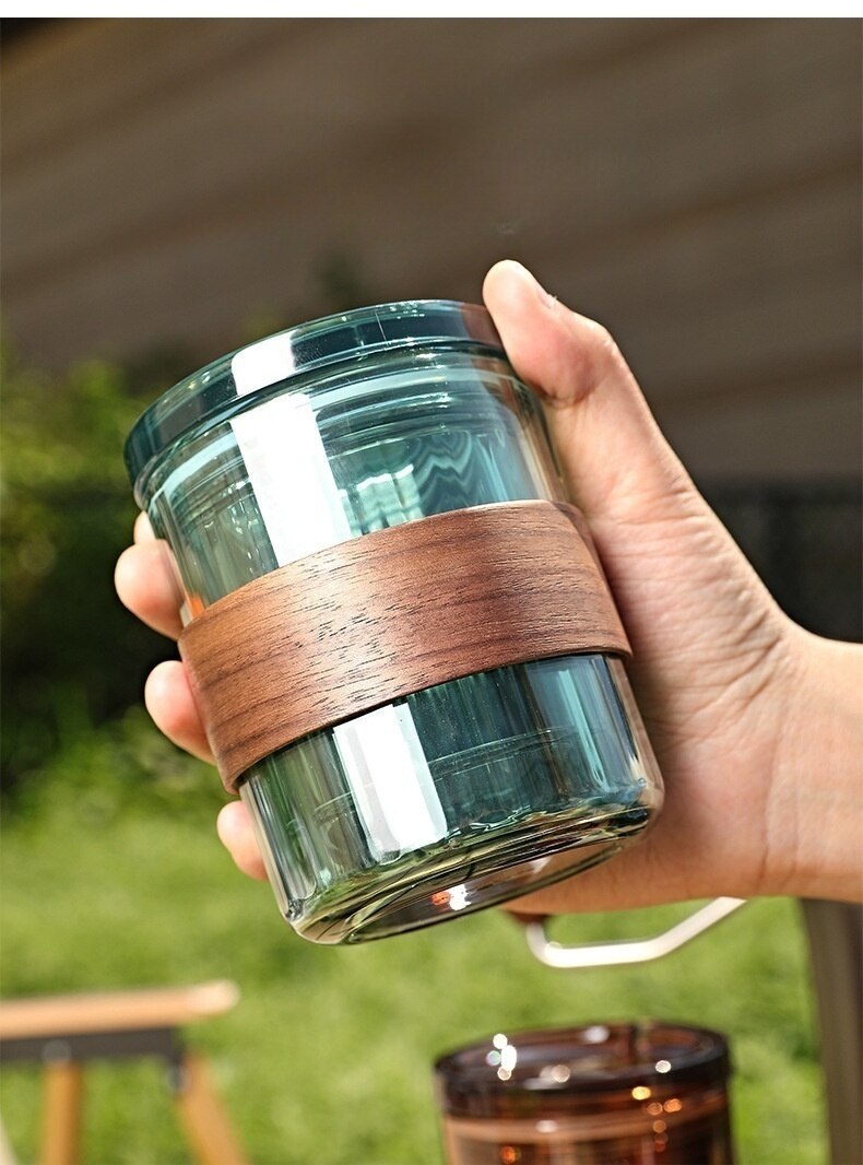 Portable 3-in-1 Pour Over Coffee Maker | Travel Nesting Design with Stainless Filter