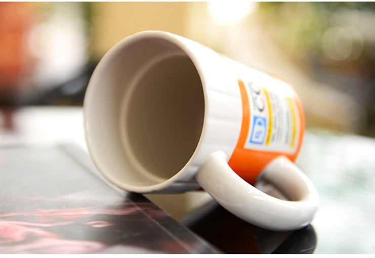 Prescription Coffee Mug | Funny “Right Medicine” Ceramic Cup