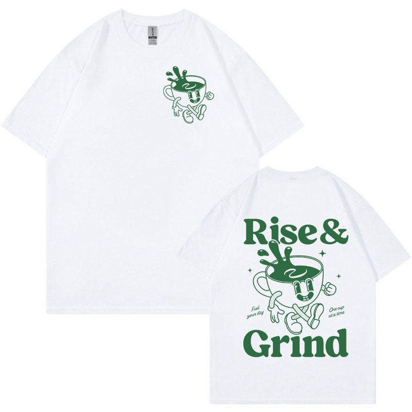 Rise & Grind Cartoon Shirt