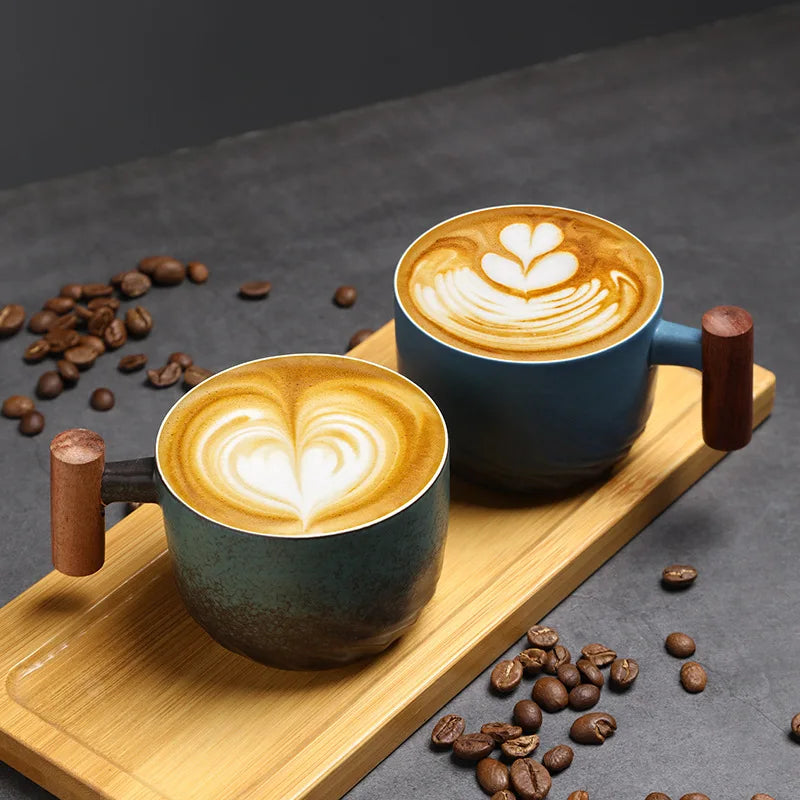 Porcelain Coffee Mug | 70ml Espresso & 150ml Cappuccino Sizes