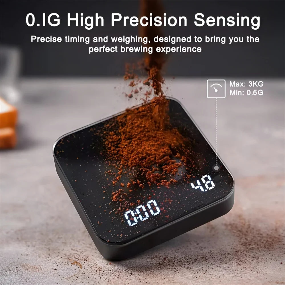 Digital Coffee Scale with Timer | Espresso & Pour Over Precision