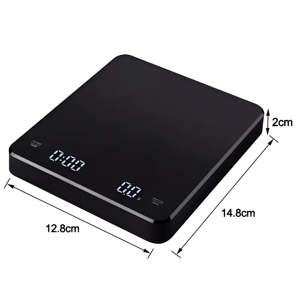 Digital Coffee Scale with Timer | Espresso & Pour Over Precision