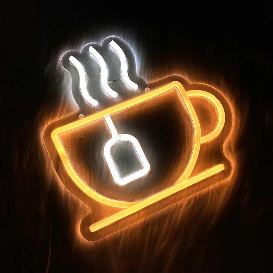 Coffee Neon Sign | Super Bright LED Wall Décor