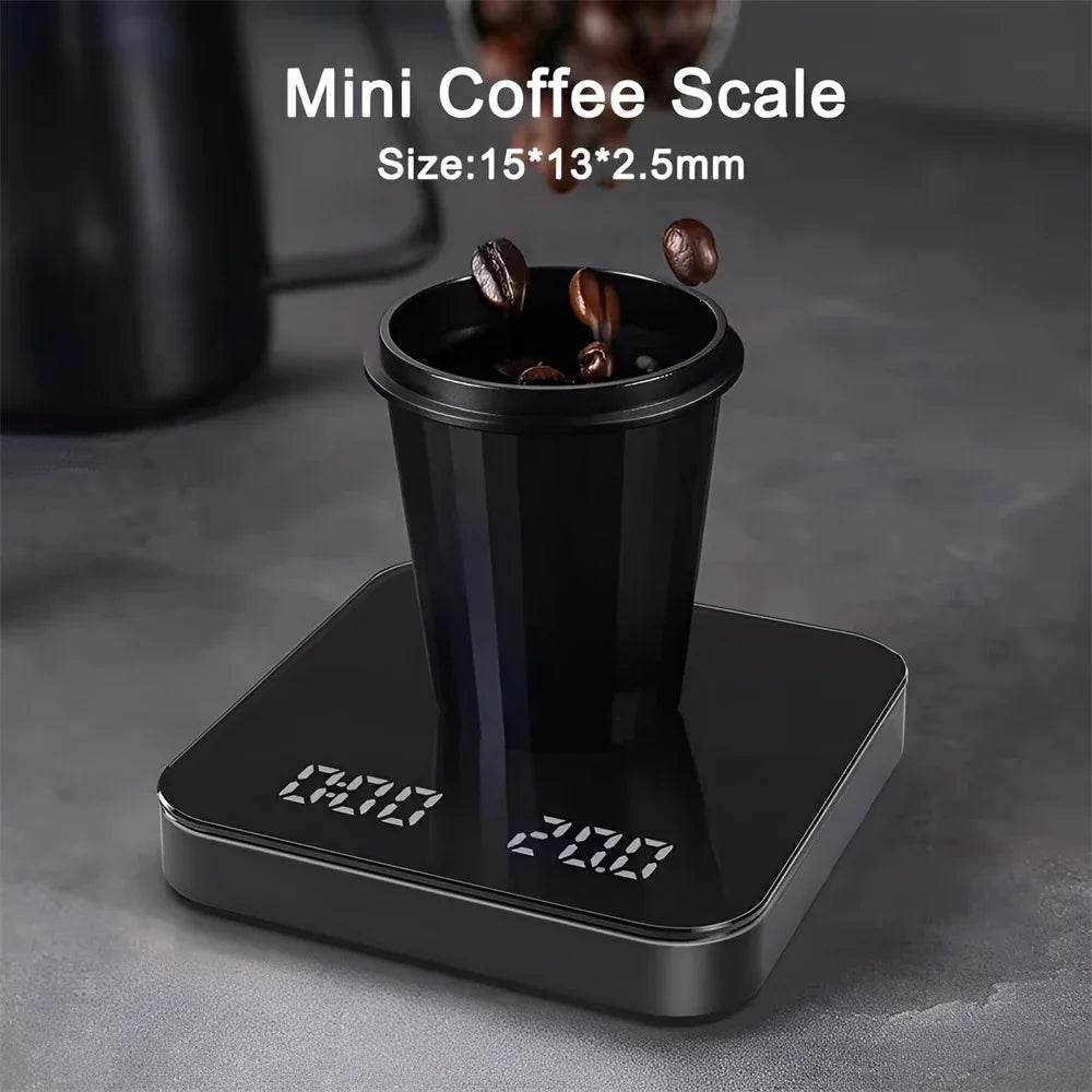 Digital Coffee Scale with Timer | Espresso & Pour Over Precision