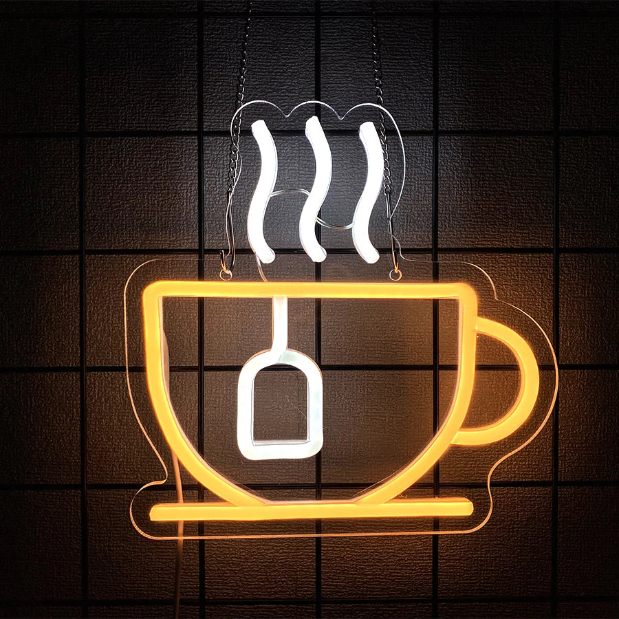Coffee Neon Sign | Super Bright LED Wall Décor