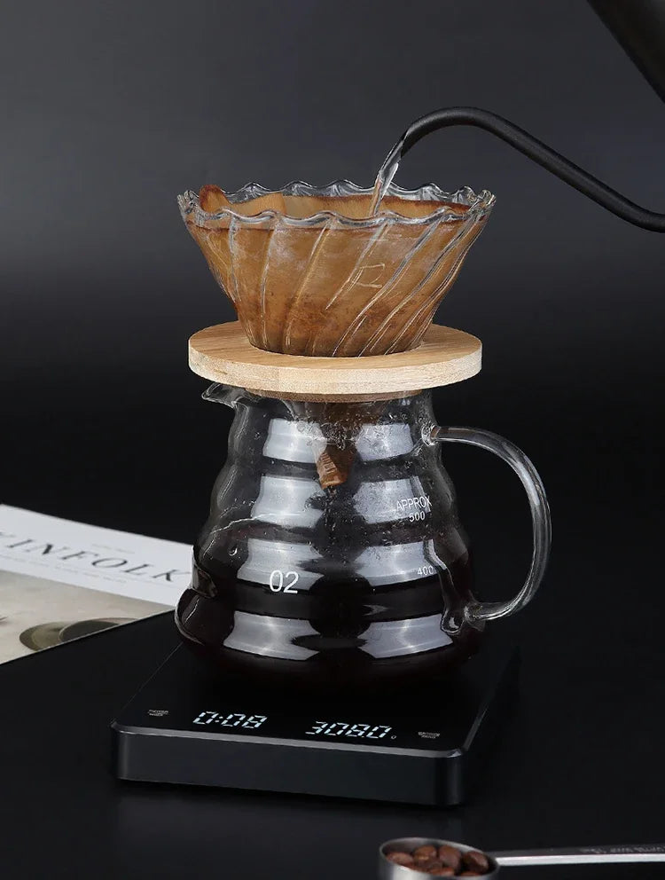 Digital Coffee Scale with Timer | Espresso & Pour Over Precision