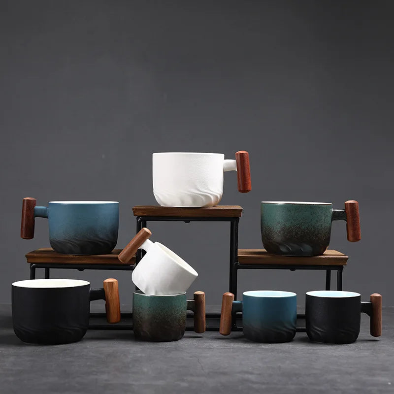 Porcelain Coffee Mug | 70ml Espresso & 150ml Cappuccino Sizes