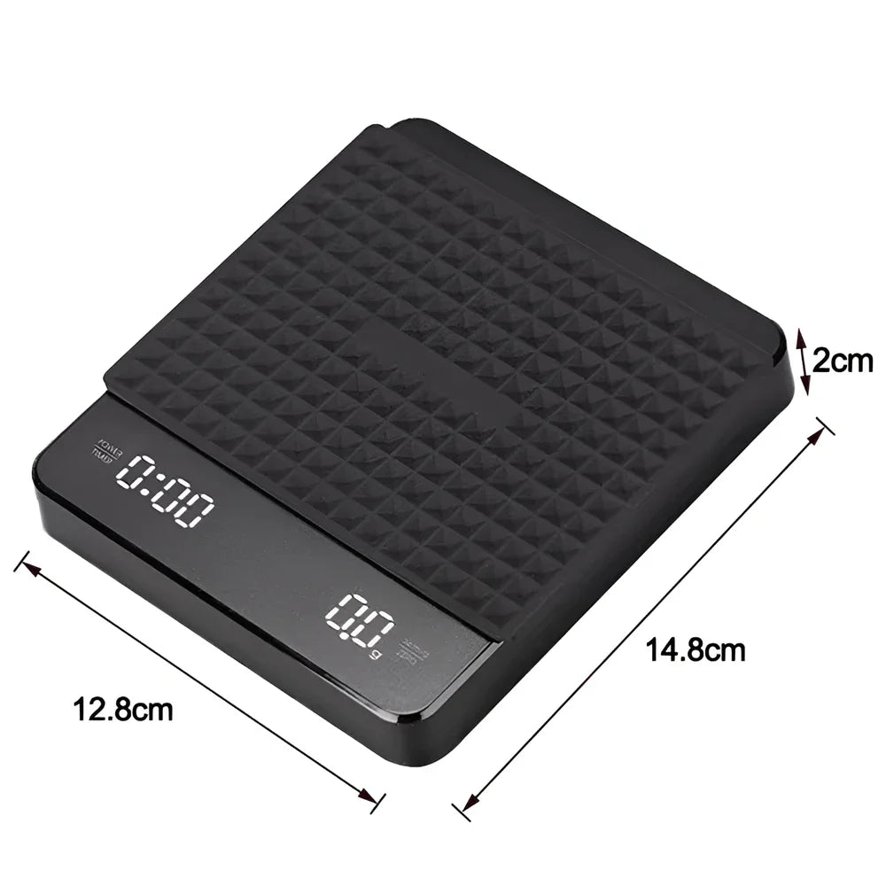 Digital Coffee Scale with Timer | Espresso & Pour Over Precision