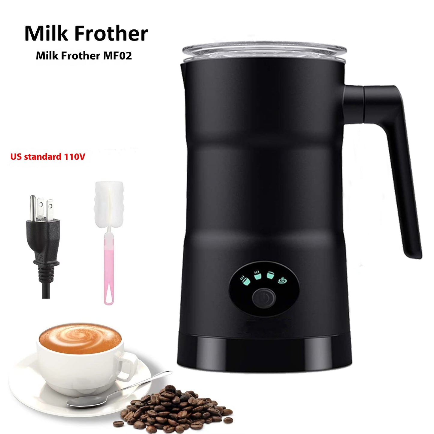 Automatic Milk Frother | Café-Style Lattes & Cappuccinos at Home