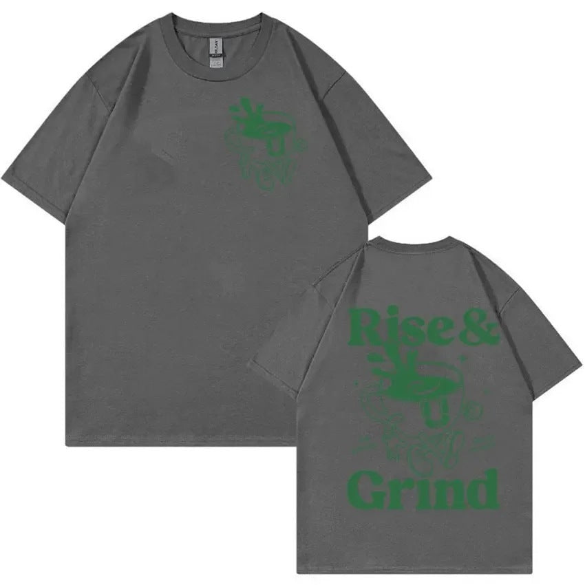 Rise & Grind Cartoon Shirt