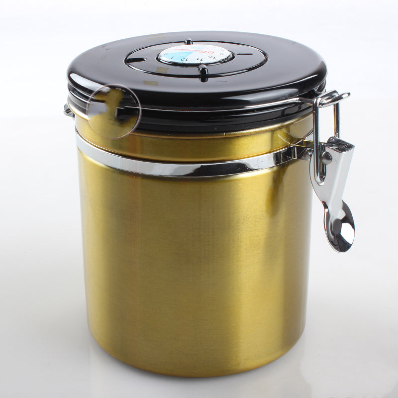 Stainless Steel Coffee Bean Storage Tank