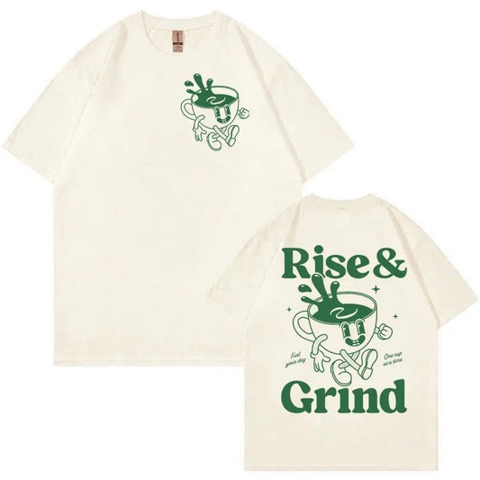 Rise & Grind Cartoon Shirt