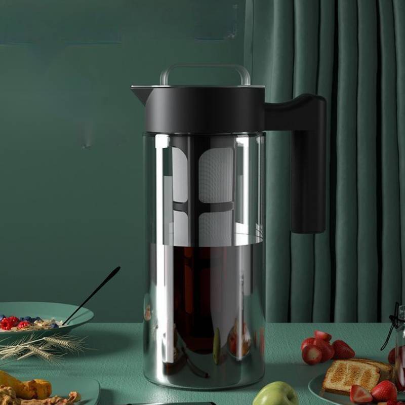 Cold Brew Kettle High Borosilicate Large 1.3L Capacity