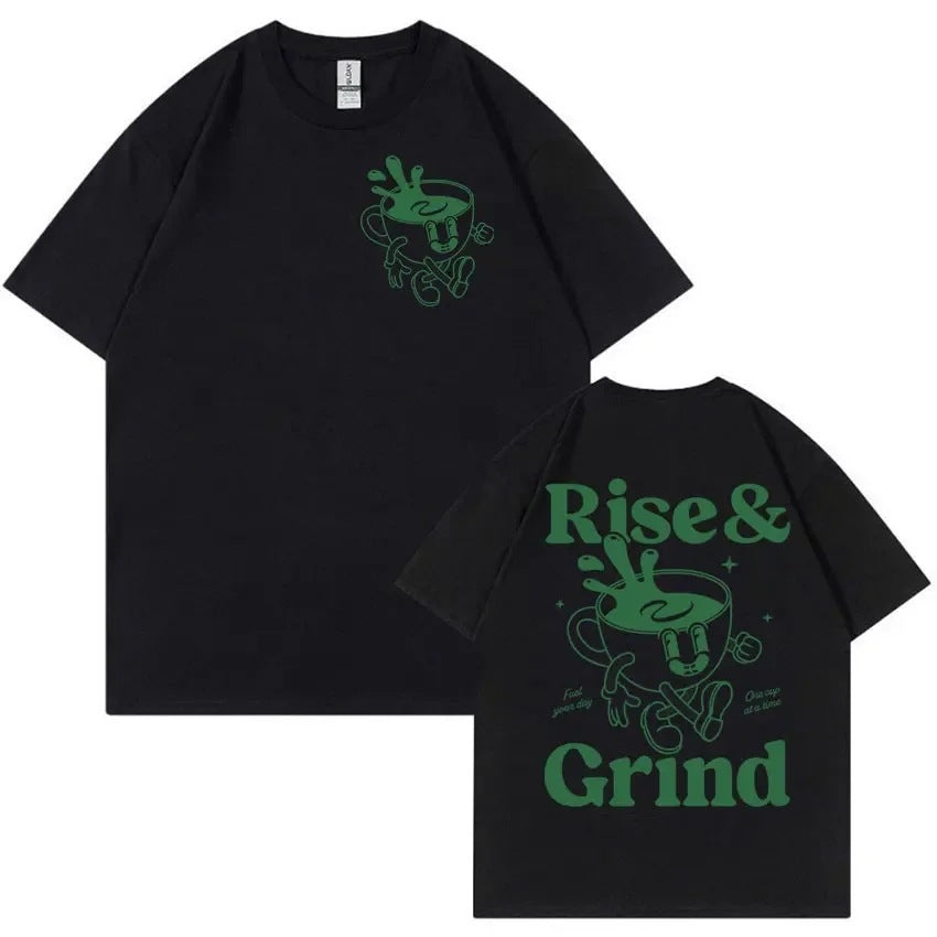 Rise & Grind Cartoon Shirt