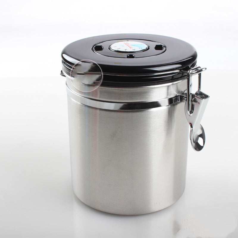 Stainless Steel Coffee Bean Storage Tank
