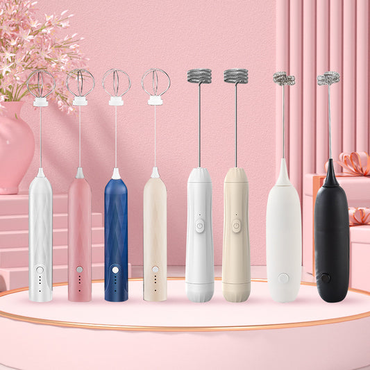Handheld Electric Milk Frother | Portable Coffee Foam Maker